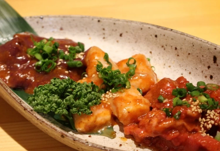 Horumon with House-Made Miso Sauce