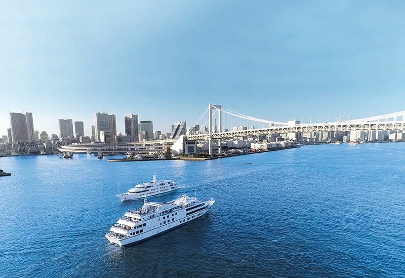 Tokyo’s iconic bayside bridge