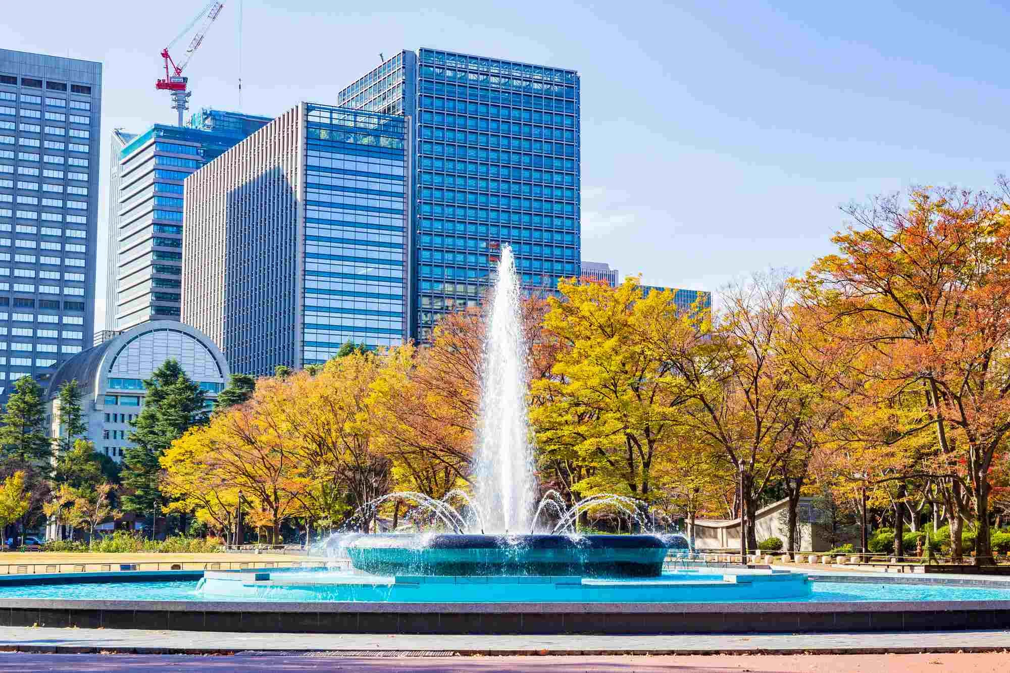 Refreshing city waters