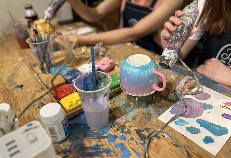 The finishing touches