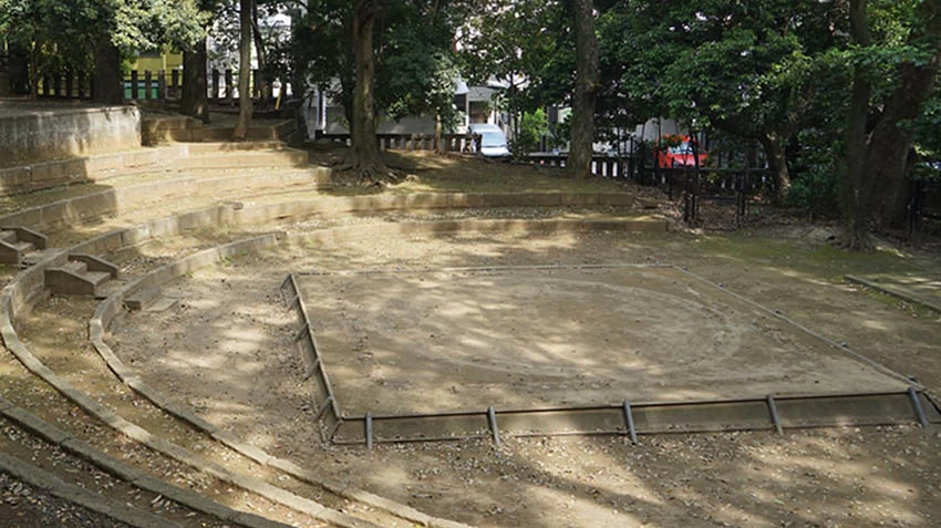 Outdoor sumo ring