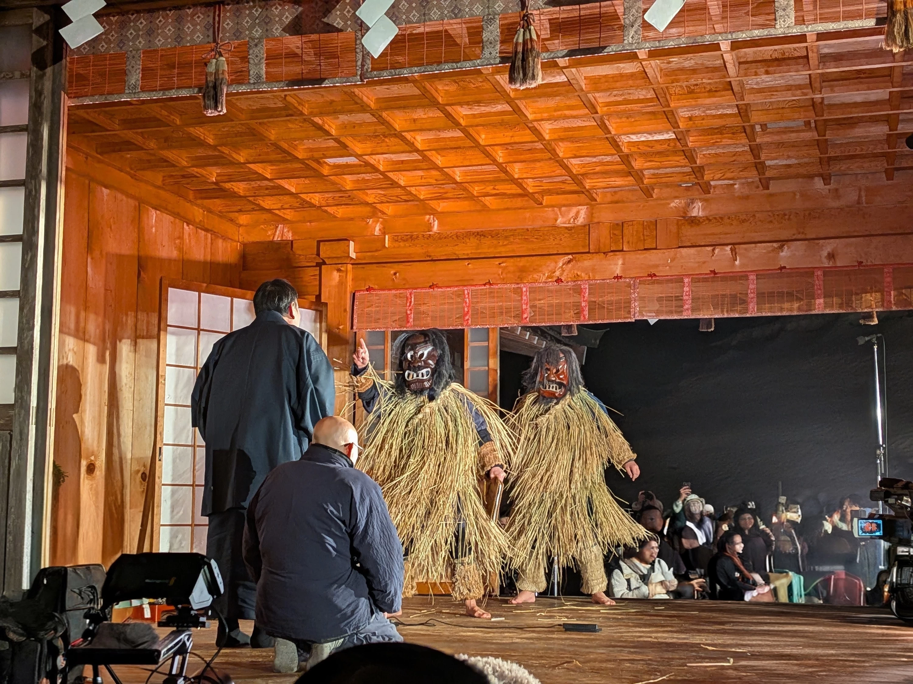 Reenacting the Namahage House Visits