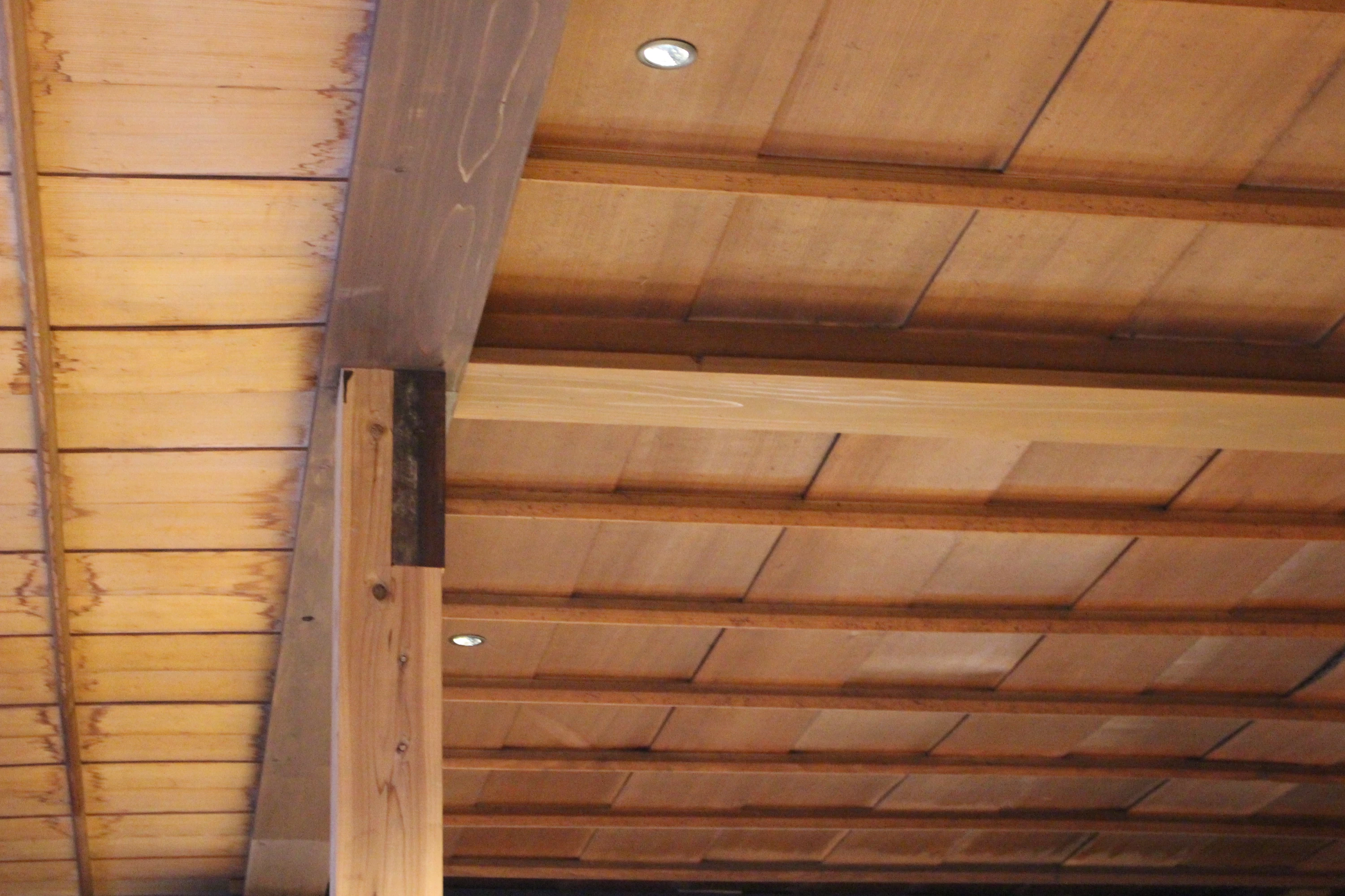 Original features, including the wooden beams